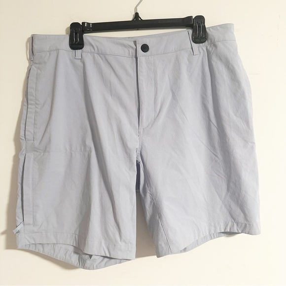 The North Face Light Blue Nylon Outdoor Athletic Hiking Shorts - Picture 4 of 7